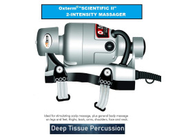 Oxterm® Powerful Double Speed Floating Action Massager(Silver)